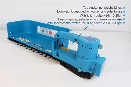 ceifeira do chá da máquina de 24v 10Ah Mini Battery Powered Tea Picking para exterior