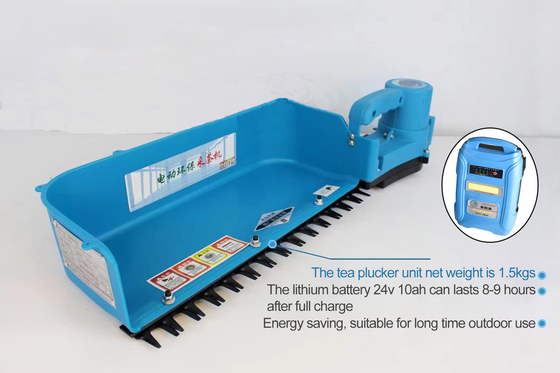 ceifeira do chá da máquina de 24v 10Ah Mini Battery Powered Tea Picking para exterior