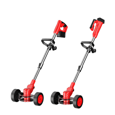 Cortador de grama elétrico sem fio 350 W para arbustos de jardim multifuncional operado por bateria de lítio